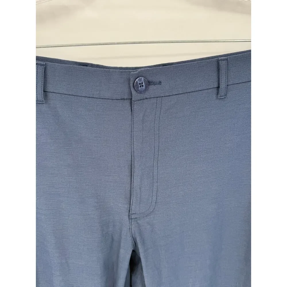 Callaway Men's Navy Horizontal Texture Stretch Performance Golf Pants Size 40x30